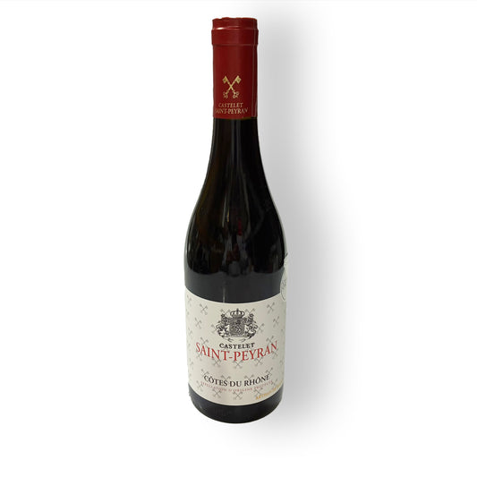 Vellas, Castelet Saint-Peyran 2025, Côtes du Rhone, ROUGE AOP Côtes du Rhone 75 cl.